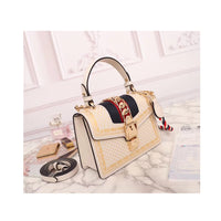 H-bag GUCCI Sylvie 470270 Women Handbag Leather Shoulder bag Cross-body bag