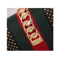 H-bag GUCCI Sylvie 470270 Women Handbag Leather Shoulder bag Cross-body bag