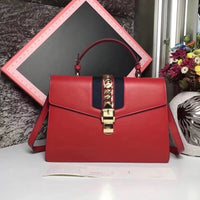 H-bag GUCCI Sylvie 431665 Cross-body Bag for Womens Handbag Designer Fashion Single Shoulder Messager Bags