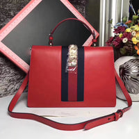 H-bag GUCCI Sylvie 431665 Cross-body Bag for Womens Handbag Designer Fashion Single Shoulder Messager Bags