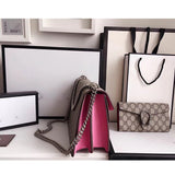 H-bag GUCCI Dionysus 400249L Cross-body Bag for Womens Handbag Designer Fashion Single Shoulder Messager Bags