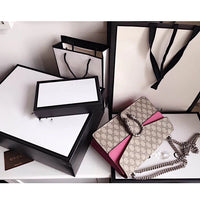 H-bag GUCCI Dionysus 400249L Cross-body Bag for Womens Handbag Designer Fashion Single Shoulder Messager Bags