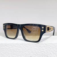 Fashion Luxury Women Men's Sunglasses DTS407 Famous Brand Luxury Designer Titanium Acetate Rectangular Women Glasses