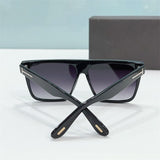 Women's Glasses For The Sun Female Sunglasses Tom For Acetate Rectangle Retro Women's Sunglasses FT0709 Business Sunglasses Men