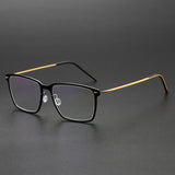 High Quality 6505 Glasses Frame Denmark Linde Titanium No Screw Korea Glasses Frames Optical Glasses