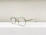 Chord C Glasses Pure Titanium Frame Japanese Retro Personality Square Myopia Glasses Frame Can Equipped With Prescription Lenses