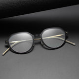 Reading Glasses For Women Men Denmark Linde 6582 Titanium No Screw Korea Glasses Frames Optical Ultra-light Business Glasses