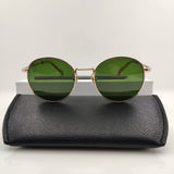 2023 New Round Sunglasses For Women Party Glass Lenses Summer Aesthetic Girl Ladies Futuristic Brand Designer For SUN GLASSES