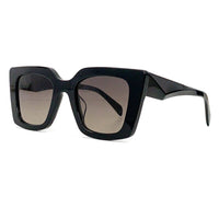 Fashion Square Gradient Lens Sunglasses Female 2023 Retro Luxury Designer Oversized Sunglasses Female