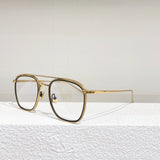 UK Designer Retro Glasses Pure Titanium Square Frame  Myopia Glasses Frame Can Equipped With Prescription Lenses LINDA7020