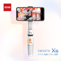 E-electronic XINPU ZHIYUN Official SMOOTH XS Phone Gimbals Selfie Stick Handheld Stabilizer Palo Smartphones for iPhone Huawei Xiaomi Redmi Samsung