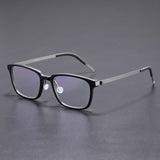 Titanium Glasses Frame Men 1231 Denmark Titanium No Screw Korea Glasses Frames Optical Ultra-light Business Men's Reading Glasse