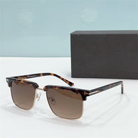 Acetate Luxury Sunglasses Female Male Tom For Rectangle Retro Sunglasses Women FT0997 Sunglasses Women Luxury Brand Designer