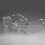 Reading Glasses For Women Men Denmark Linde 6582 Titanium No Screw Korea Glasses Frames Optical Ultra-light Business Glasses