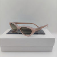 Small Oval Acetate Sunglasses Black Brand Designer Female Retro Shades For Women Fashion Sunglasses Girls Women Sun Glasses