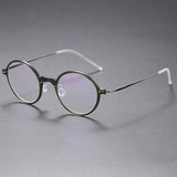 Glasses Men 6508 Denmark Titanium No Screw Korea Glasses Frames Optical Ultra-light Business Prescription glasses