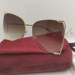 Square Big Frame Fashion Alloy Sunglasses For Women Vintage Brand Designer Retro Futuristic Green Party For Sun Glasses UV400