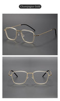 Man Glasses Frames 5506A Denmark Titanium No Screw Korea Glasses Frames Optical Ultra-light Business Eyeglass Frame