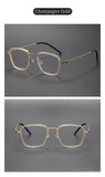 Man Glasses Frames 5506A Denmark Titanium No Screw Korea Glasses Frames Optical Ultra-light Business Eyeglass Frame