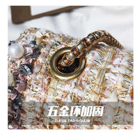 L-package 20-15-6cm Womens Tote Bags Premium Top Handle Satchel Quilted Handbags Travel Bag Handbag