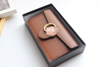 A-accessories GUCCI  NO.400586 19-6-3cm Women Wallet Leather Bifold Long Ladies Card Holder Organizer Ladies Clutch