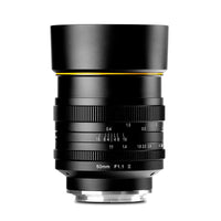 Kamlan 50mm F1.1 II APS-C Large Aperture Manual Focus Lens Standard fixed focus APS-C frame mirrorless lens for NEX for EOS-M for FUji M4/3 Cameras