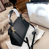 M-Handbag 31-23cm GUCCI Purses and Handbags for Women Fashion Ladies PU Leather Top Handle Satchel Shoulder Tote Bags
