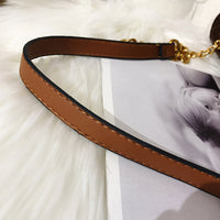 L-package GC Women's Marment Style ‎446744  mini bag embroidered chevron velvet with a heart Golden Chain