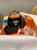 M-Handbag Hermès 20cm Women's Handbags Purses Small Tote Shoulder Bag Top Handle Satchel Bag for Work