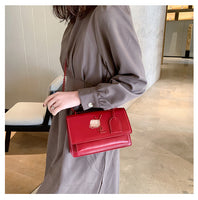L-package 22-14-10cm Women Purse Clutch Small Crossbody Shoulder Bag with Chain Strap