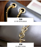 L-package Women's Monogram Envelope Shoulder Bag Lightweight Medium Crossbody Bag with gradient Accent and Tassel Zipper PocketGradual