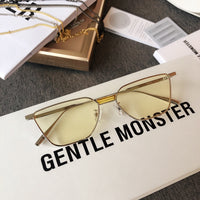S-sunglasses New GM Rounded Metal Frame Unisex Stylish Square Eyeglasses Glasses Clear Lens Women Men Eyewear FOR KARMA
