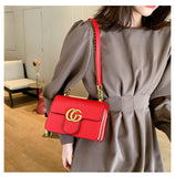 L-package 21-14-8cm Purses and Handbags for Women Fashion Ladies PU Leather Top Handle Satchel Shoulder Tote Bags