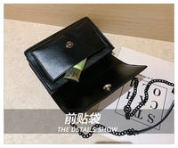 L-package 22-14-10cm Women Purse Clutch Small Crossbody Shoulder Bag with Chain Strap