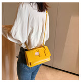 L-package 22-14-10cm Women Purse Clutch Small Crossbody Shoulder Bag with Chain Strap