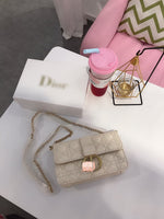 M-Handbag Dior 28-24cm Womens Business Professional Office Work Bag Lightweight Shoulder Handbag