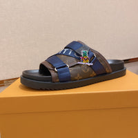 S-shoe Louis Vuitton Women Sandals Summer New Thick Heel Platform Sole Shoes Female Summer Flat Casual Shoes Fashion Sports Beach Women's Slippers Heels Women Platform Sandals Female Thick Bottom Shoes Wedge with Open Toe