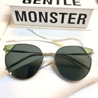S-sunglasses New Gentle Monster man or Women eyeware UV400 Retro Flatba Sunglasses Classic Small Round Metal Frame For MIMICHIC