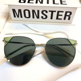 S-sunglasses New Gentle Monster man or Women eyeware UV400 Retro Flatba Sunglasses Classic Small Round Metal Frame For MIMICHIC