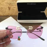 S-sunglasses Male female Cat eye Metal decoration Sunglasses for P.e.r.c.y L.a.u XP-01-03 glasses