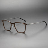 Fashion Square Denmark Linde 6554 Titanium No Screw Korea Glasses Frames Optical Ultra-light Frame For Men Women