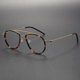 Reading Glasses For Men 5507A Denmark Titanium No Screw Glasses Frames Optical Ultra-light Business Round  Prescription Glass