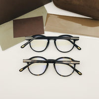Women's Glasses Frames Tom For Eyewear Optical Lenses For Men TF5606 Round Acetate Reading Glasses For Men With Original Case