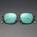 Spectacles For Men Denmark Linde 6621 Titanium No Screw Korea Suqare Glasses Frames Optical Ultra-light Business Frame