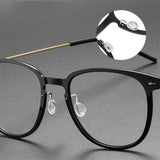 Prescription Glasses Square Denmark Linde 6549 Titanium No Screw Korea Glasses Frames Optical Ultra-light Business Frame