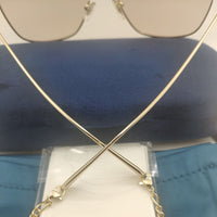 Strawberry Heart Chain Oval Sunglasses For Women Personality Shades Brand Designer Fashion Summer Girls For Sun Glasses UV400