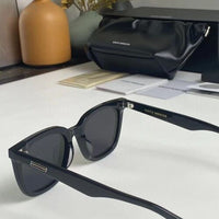 Original 2023 Gentle Monster Heizer Black Zeiss Lens Sunglasses Black Suit