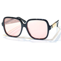 Square Sunglasses Female 2023 Popular Oversized Frame Gradient Retro Sun Glasses Female Fashion Sexy  Eyeglasses