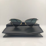 Sale Alloy Triangle Black Sunglasses Square PROTECT For Women Party Girl Brand Designer Female Fashion For Sun Glasses UV400