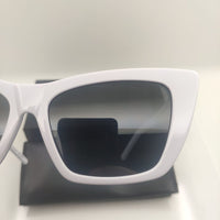 Shades 2020 FASHION Acetate Black Sunglasses For Women Shield Men Brand Designer Large Rectangular Weird For Sun Glasses UV400
